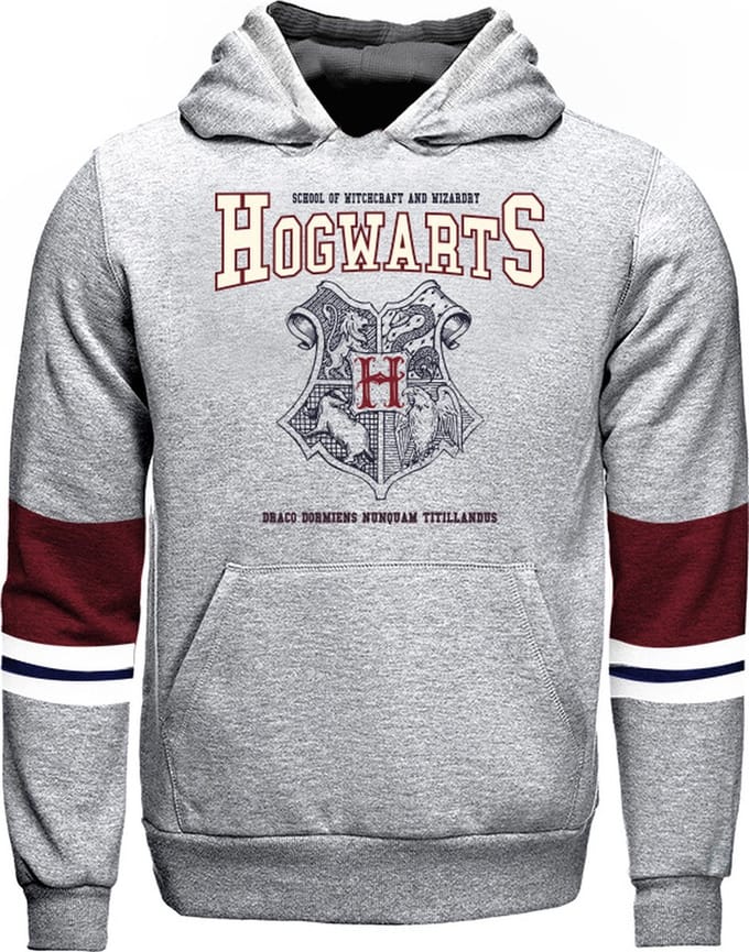 Harry Potter - Hogwarts Crest Sweatshirt Grijs 12 jaar