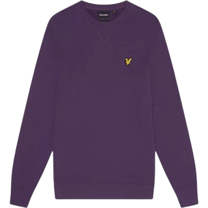 Paars sweatshirt met Lyle & Scott-merk