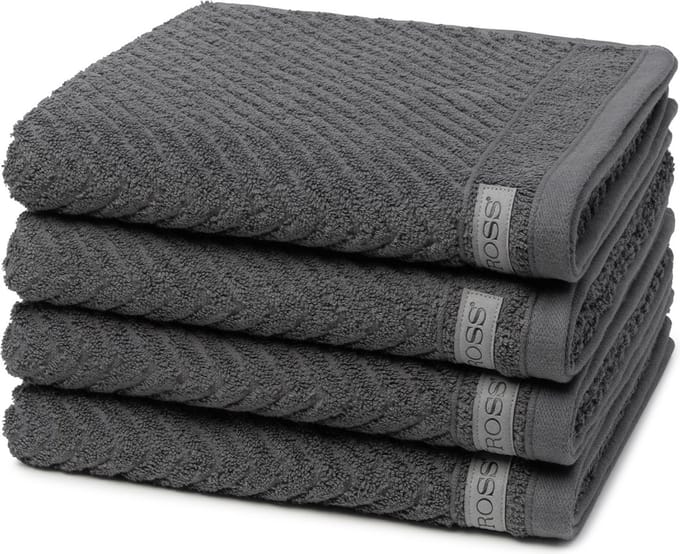Ross Dames en Heren 4 X handdoek - in set Smart