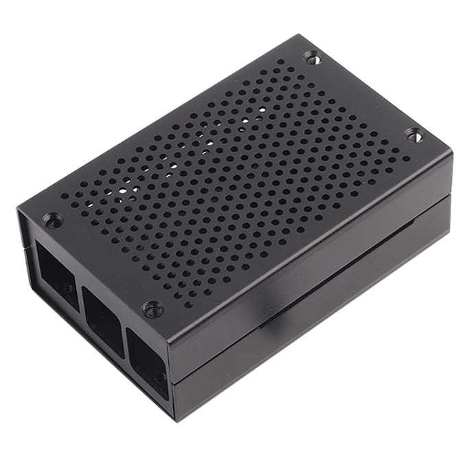 Boîtier en alliage d'aluminium, Protection de la carte mère, composants électroniques légers pour Raspberry Pi4