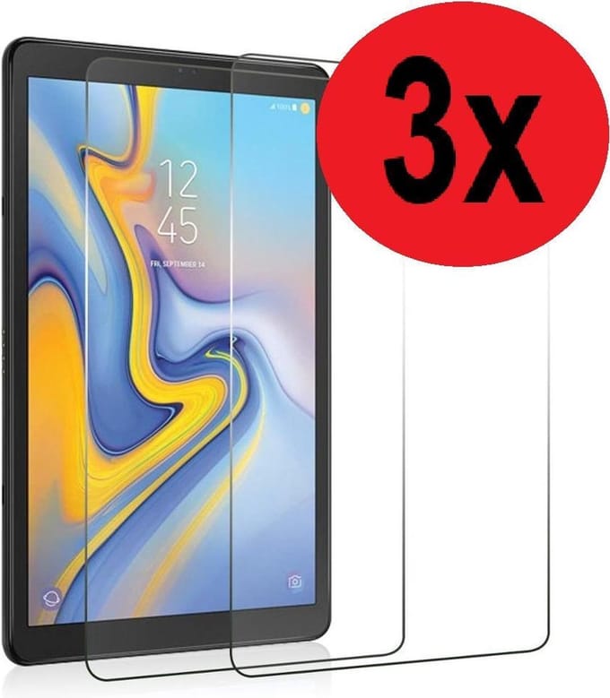 Geschikt voor Samsung Galaxy Tab S6 Lite Screenprotector - Beschermglas Tempered Gehard Glas (3 stuks)