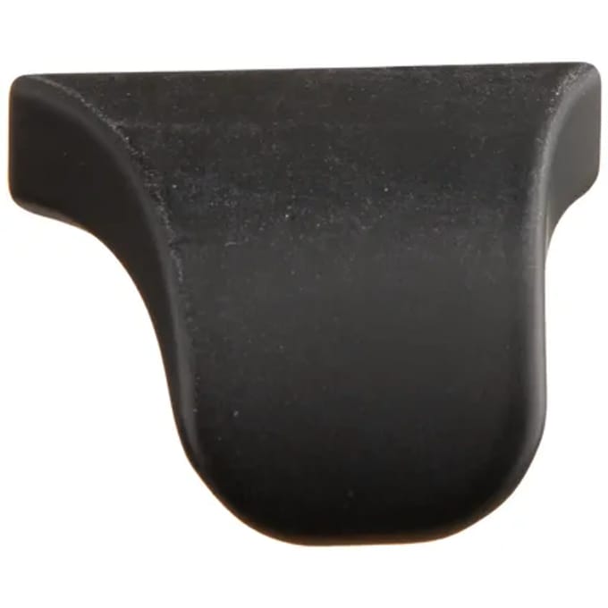 Bertomani Meubelknop - Zamak - Zwart - 16mm - Set Van 2