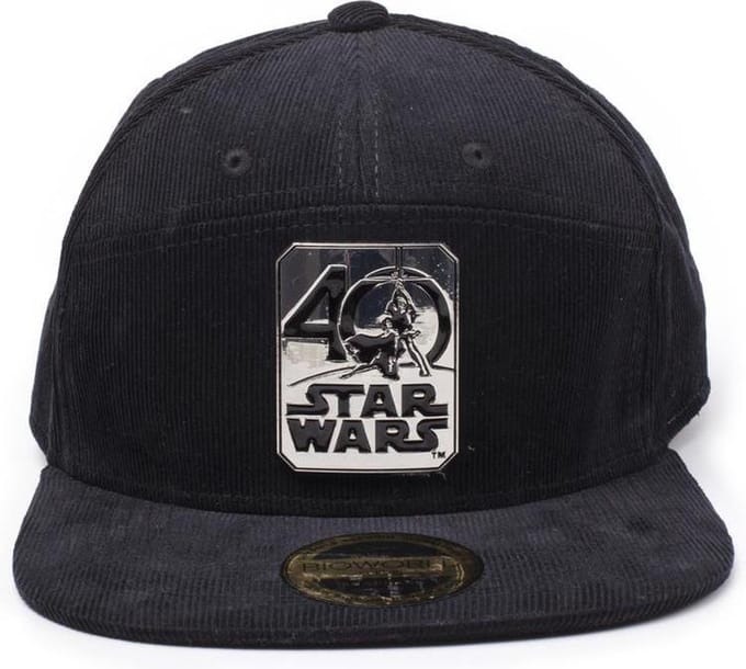 Star Wars - 40 Years Anniversary snapback pet zwart - One size - Film merchandise