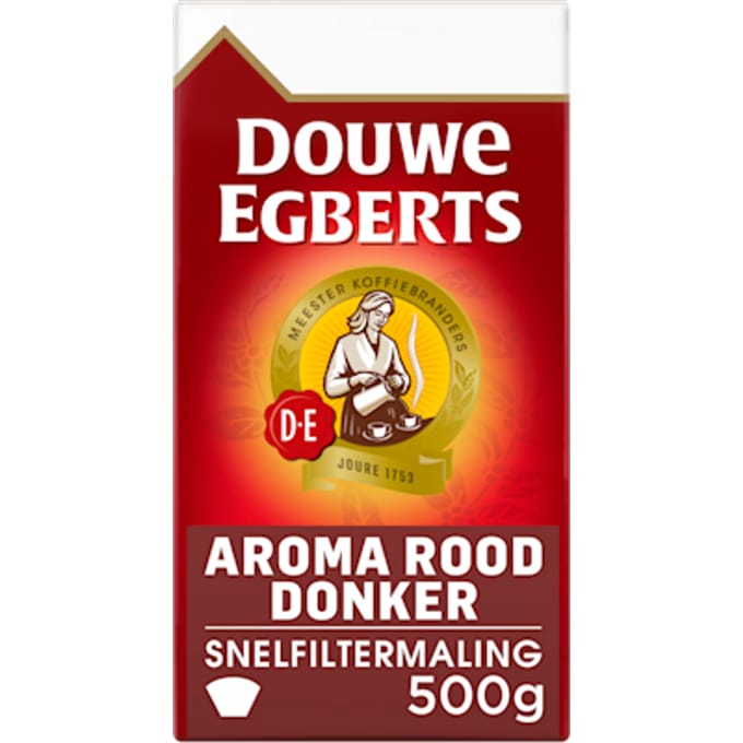 Douwe Egberts Aroma Rood Donker Gemalen Koffie - 500 g