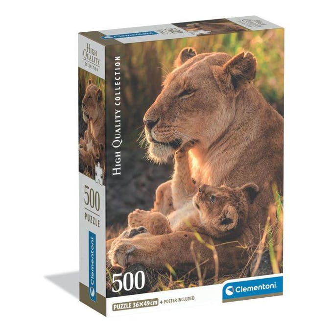 CLEMENTONI - Compact 500 pièces - Feline Love
