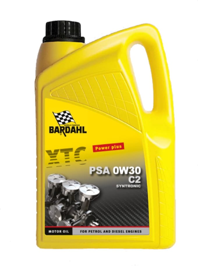 Bardahl XTC PSA 0W30 C2 Syntronic 5 liter