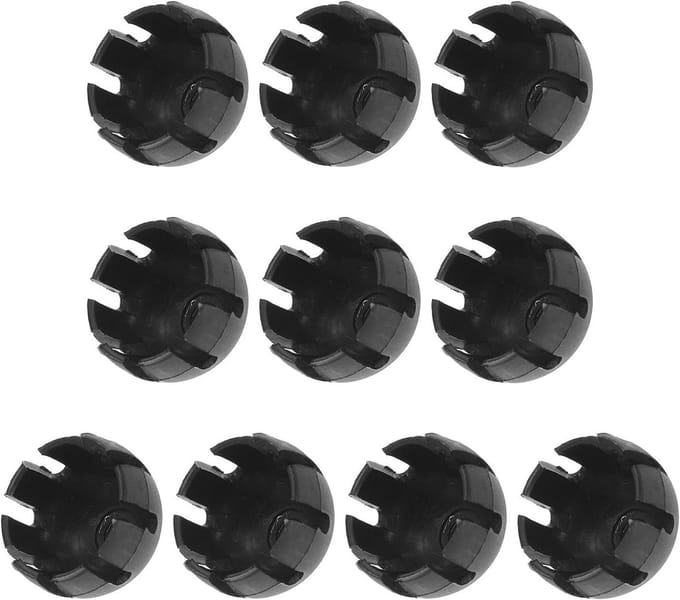 Dashcam Houders - Camera Adapters - Auto Opnames - Flexibele Hoek - 10 Stuks - Zwart