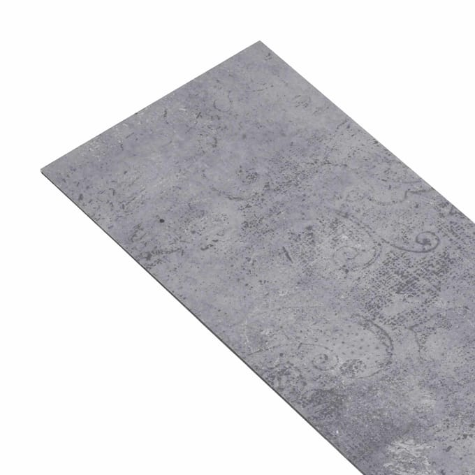 vidaXL - Zelfklevende - Vloerplank - Cement - Grijs - 4,46 - m² - 32 - st - PVC