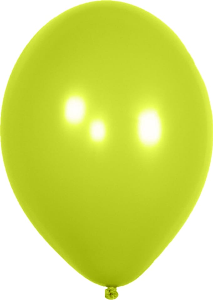 Daily Style – Ballonnen – Uni Appelgroen – 50 stuks – Feestdecoratie