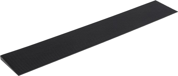 Antislip Drempelhelling van Rubber - 2,5 cm Hoog voor Deur, Oprit en Rolstoel