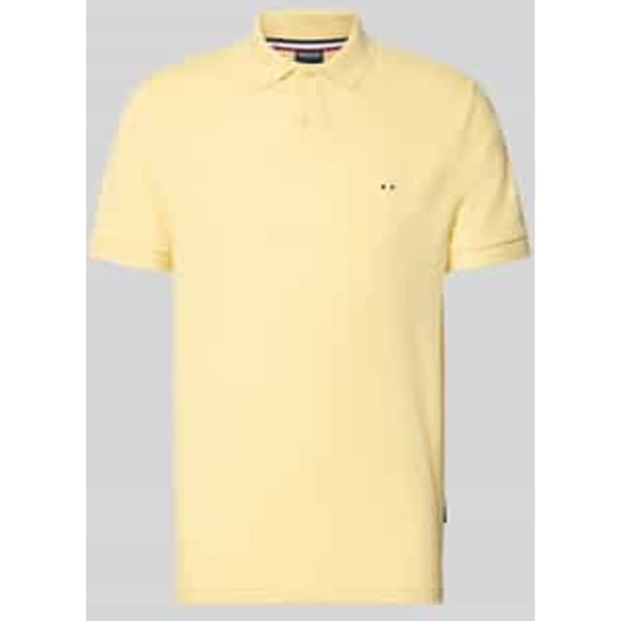 regular fit poloshirt met gestikt logo