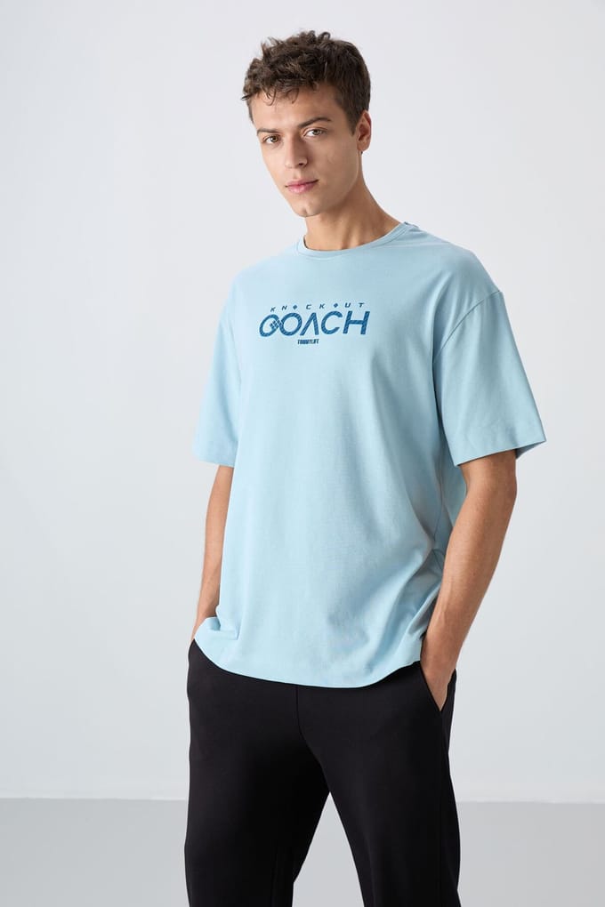Overmaat Logo Patch Crew Neck T-shirt