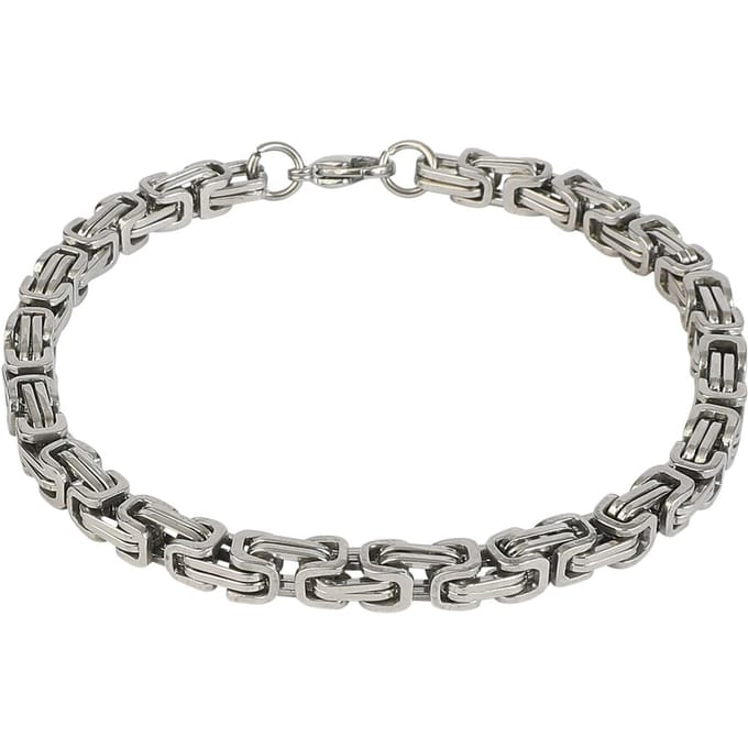 etNox hard and heavy Armband - Königskette - zilverkleurig