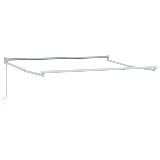 vidaXL - Uitschuifbare - luifel - Bordeauxrood - 3,5 - x - 2 - m