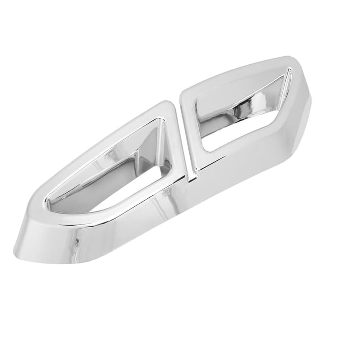 1 Paire Cache-Embouts d'Échappement Silencieux Remplacement pour Variant B8 2014+ argenté