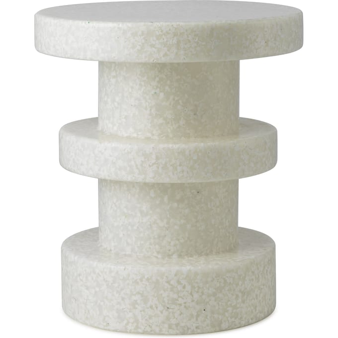 Normann Copenhagen Bit Stool Stack Kruk - wit/wit