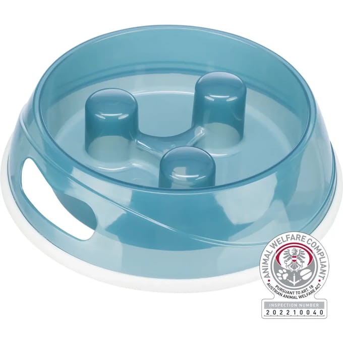 Trixie Slow Feeding Plastic Bowl 1.5 l/ø 27 cm assorted colours