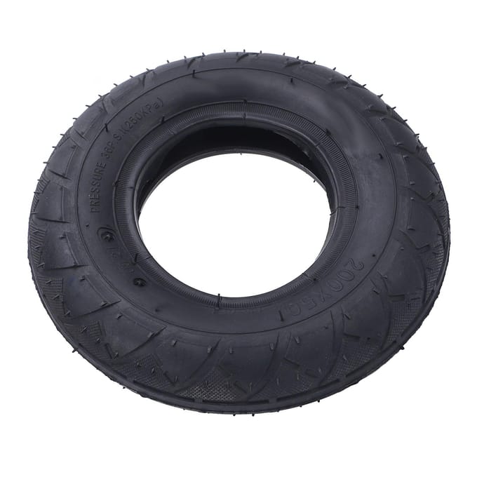 200x50 Elektrische Scooter Buitenband Explosiebestendig Schokabsorberend Antislip Rubber Scooter gray