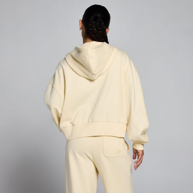 MP Women's Lightweight Loopback Zip Through Hoodie - Butter - XL