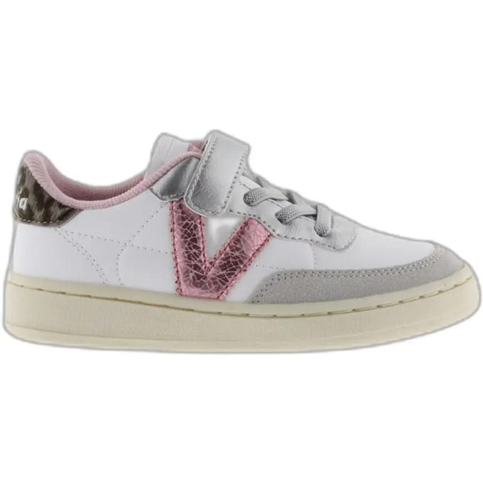 Leren effect sneakers met neus Victoria Oslo