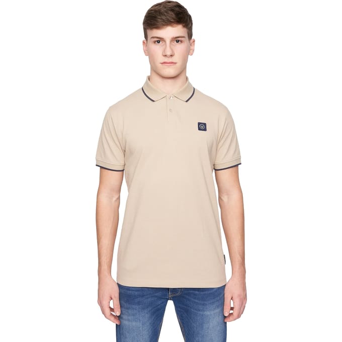 Duck and Cover Heren Wilkins Poloshirt (Steen)