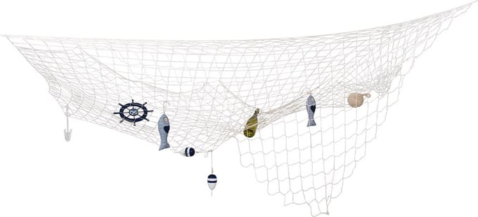 Boland - Decoratie Visnet - Maritiem - Maritiem