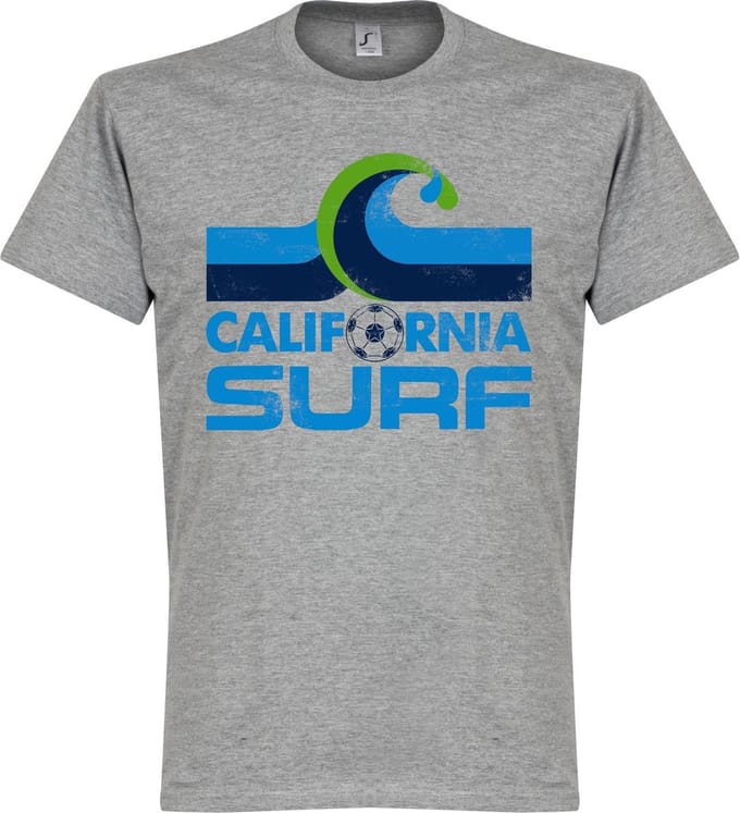 California Surf T-Shirt - Grijs - XL