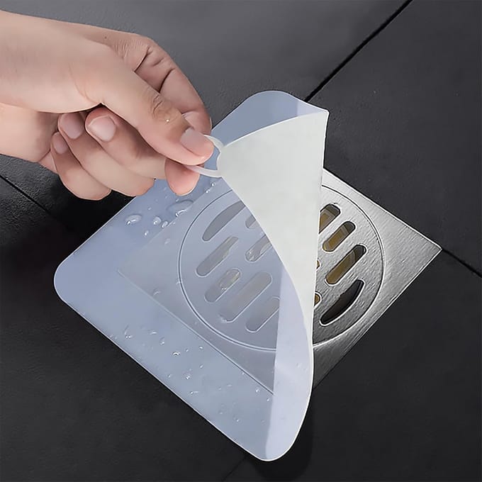 Anti-Geur Doucheput Stop/Afvoerplug - Universele Siliconen Afdekking 2 Stuks