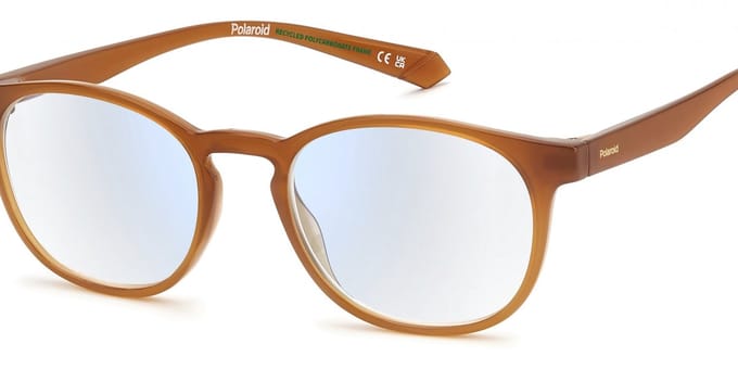 Polaroid PLD 0037/R/BB Ochre 51/19/155 UNISEX + 3.0 Leesbril