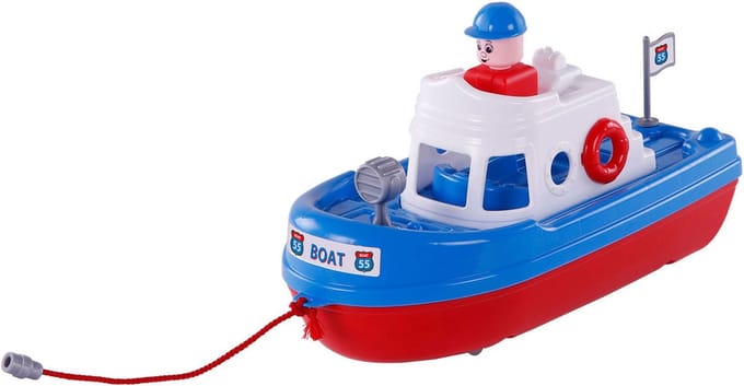 Cavallino Toys Cavallino Boat with Playing Figure
