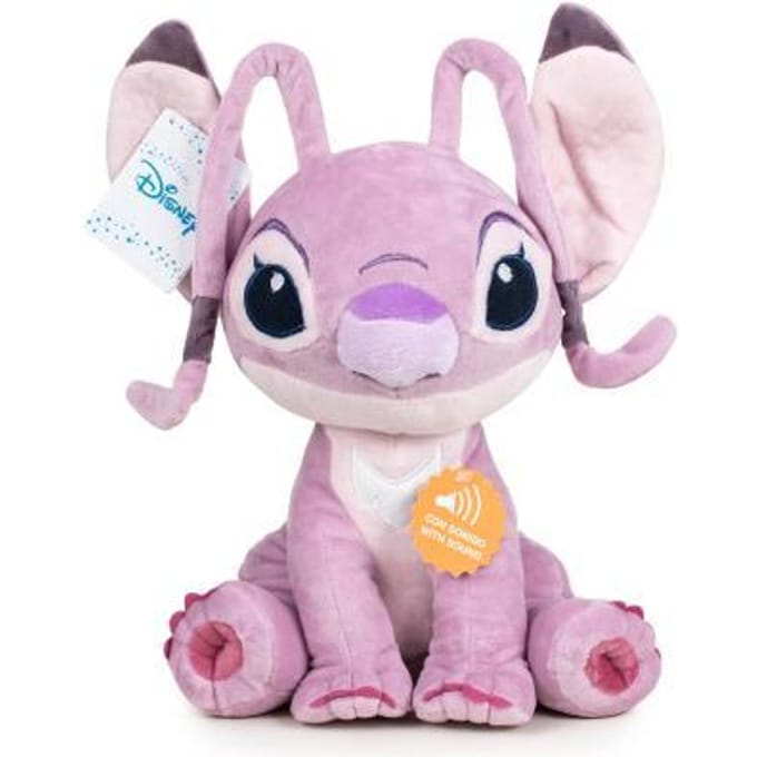 Play By Play Knuffel Disney Angel Junior 30 Cm Pluche Roze