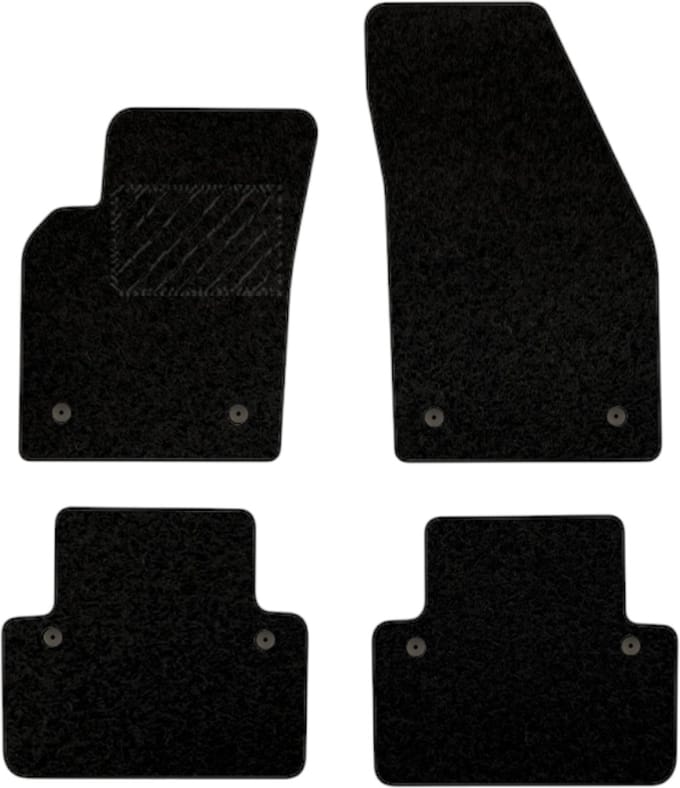 Automatten Volvo S40/V50/C70 2004-2012 - Naaldvilt - Perfecte pasvorm - 4-delig