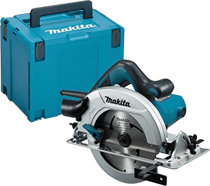 Makita HS7601J Handcirkelzaag Zaagdiepte 90° (max.) 66 mm Incl. koffer 1200 W