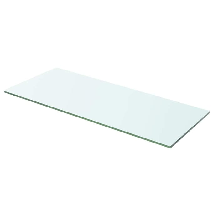 vidaXL - Wandschap - transparant - 60x20 - cm - glas