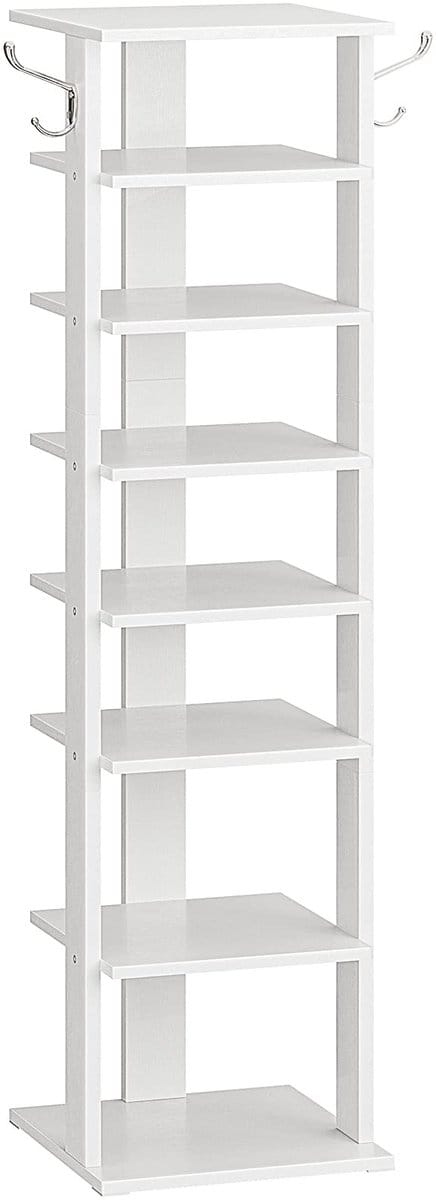 Schoenenrek met 8 niveaus - ruimtebesparend en elegant - 1 stuk