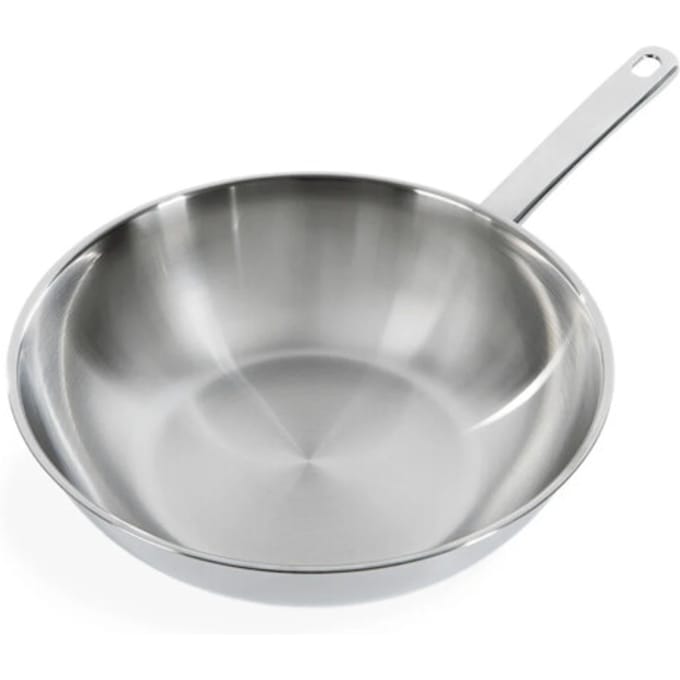 BK Cookware Bk bright rvs wokpan 28cm