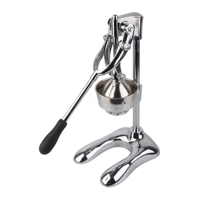 Roestvrij Staal Handmatige Sapcentrifuge Multifunctionele Voedselkwaliteit Fruitpers Extractor Keukenaccessoire wit