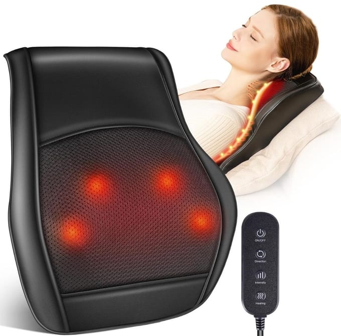 DailySupplies® Nekmassage Apparaat - Massagekussen - Massage Apparaat