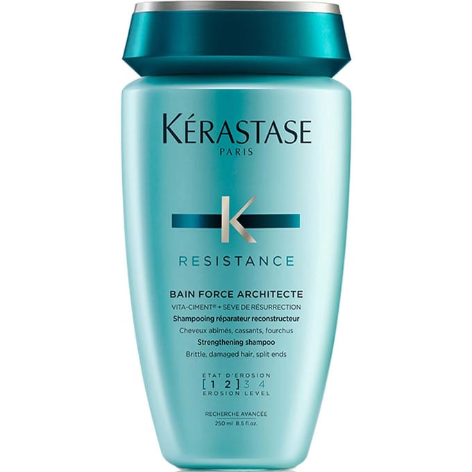 Kérastase Résistance Bain Force Architecte - Herstellende Shampoo - Voor Beschadigd & Verzwakt haar - 250ml