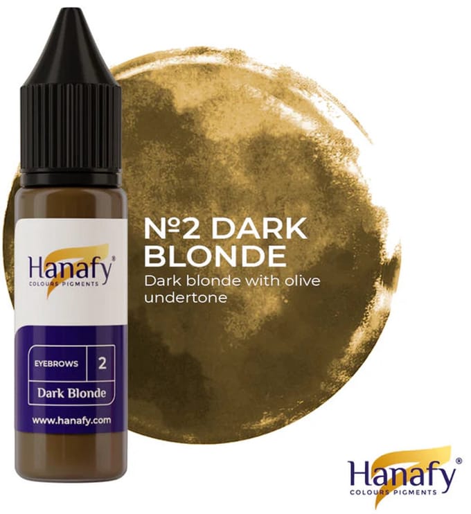 Hanafy Eyebrow Pigment No.2 – Dark Blonde