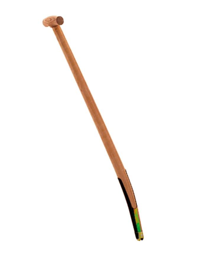 Talen Tools - Greepsteel - Met bus - 85 cm - Gebogen - Essenhout