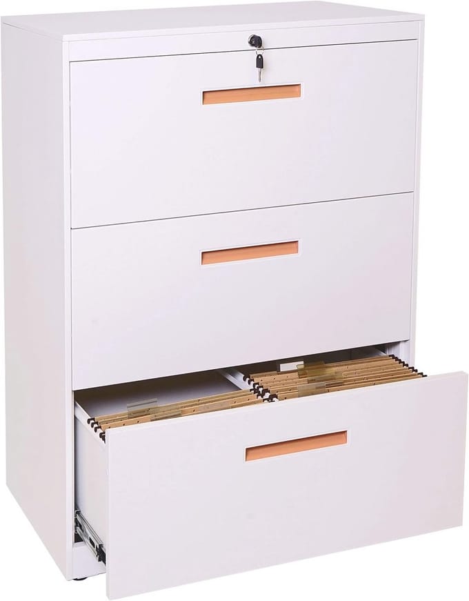 Archiefkast voor A4-documenten, afsluitbaar, stalen kast, wijdte 76 cm, diepte 46 cm