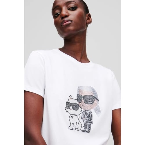 T-shirt Karl Lagerfeld A1w17131 Ikon Rs Duo Tshirt