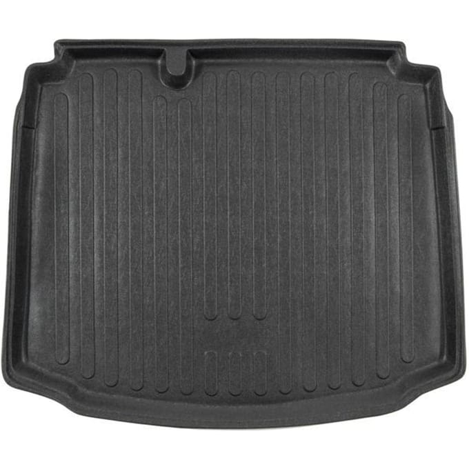 Bac de coffre sur mesure - SCOUTT - Seat Exeo 2008-2013 Break - Noir antidérapant - Bord haut - TPE haute densité