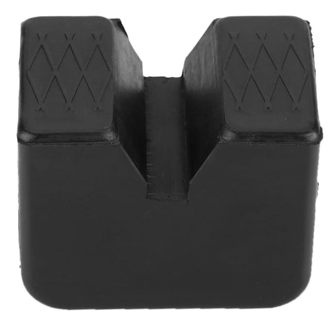 Rubberen krikpad autoframe railbeschermer krikondersteuningspadadapter gray