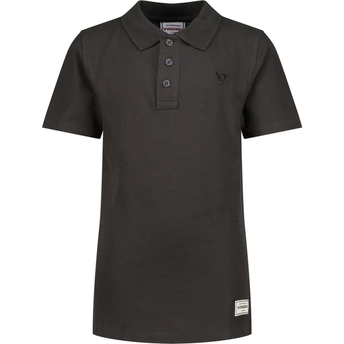 Vingino Boys Polo Basic Polo / Rugby Mettalic Grey Größe: 2 | Hemden Outlet | kids | Grau