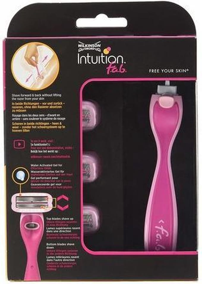 Wilkinson Intuition f.a.b. Scheerapparaat + Mesjes