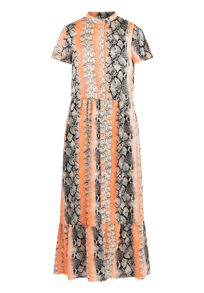 IZIA Jurk maxi met korte mouwen