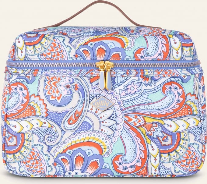 Oilily Coco - Toilettas - Beautycase - Waterafstotend - Dames - Vrouwen - Blauw - One size
