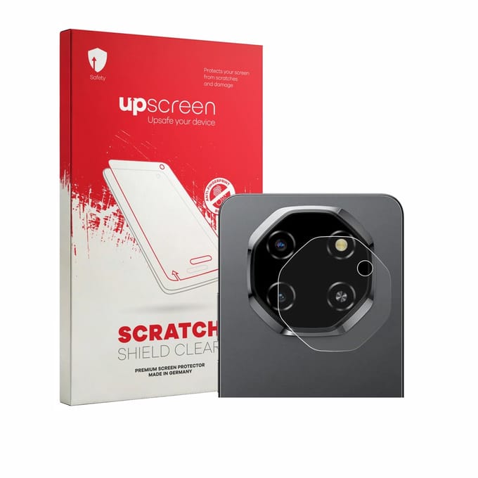 upscreen - Screenprotector voor Blackview Shark 6 5G (ALLEEN Camera Lens) - Folie Beschermfolie transparant